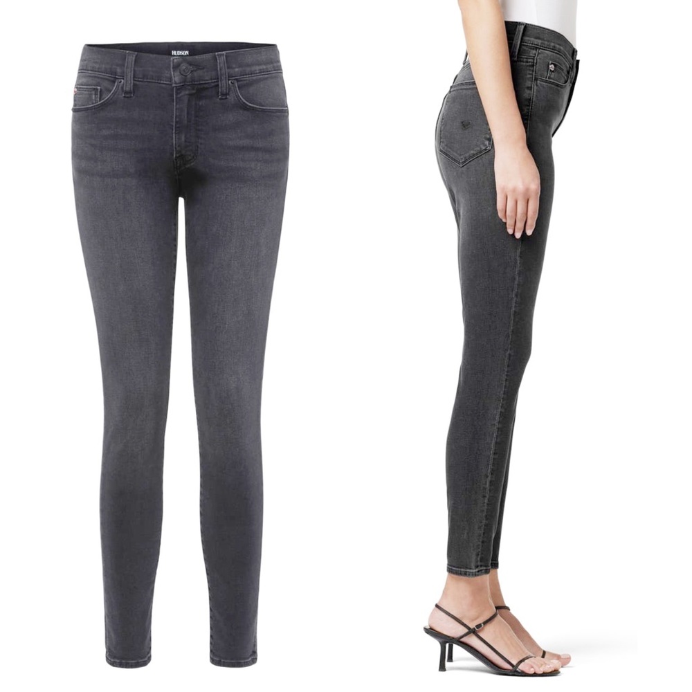 👖Hudson Jeans Natalie Mid Rise Super Skinny Jeans